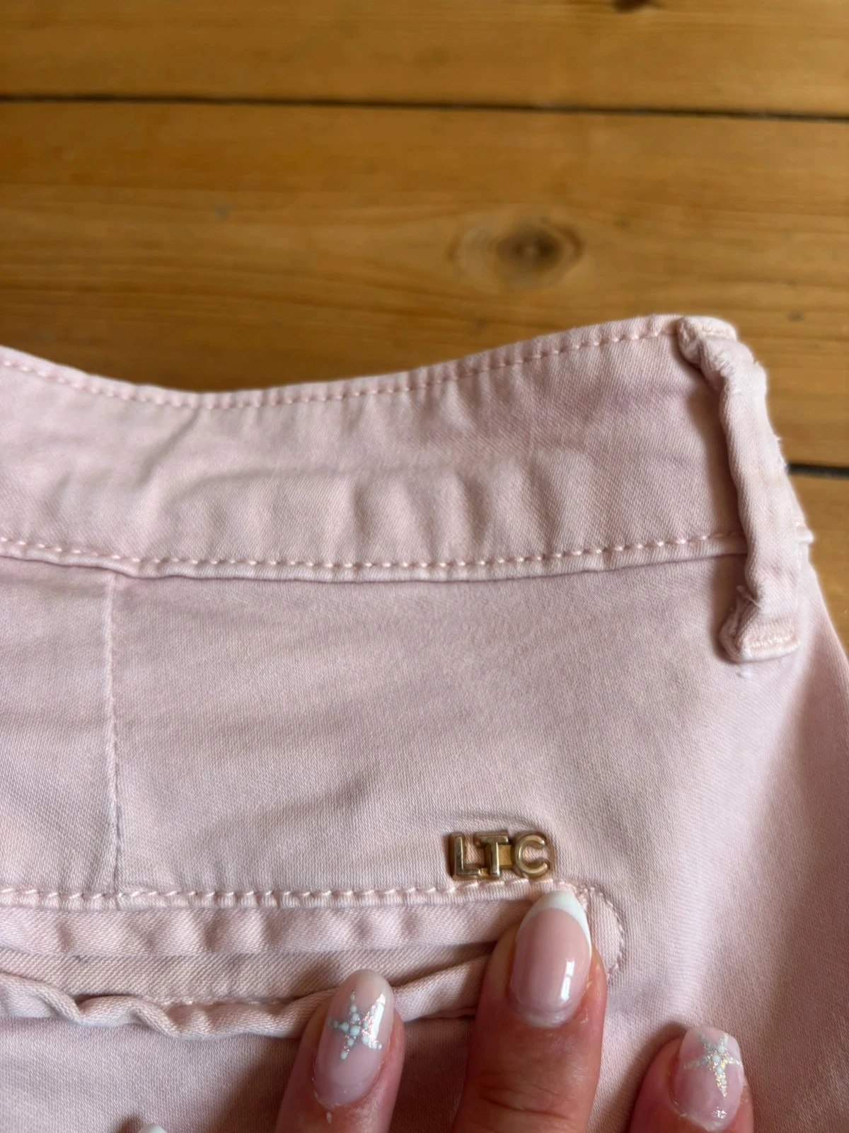 Calça rosa pálida le temps des cerises tamanho 38 W29 – photo 2